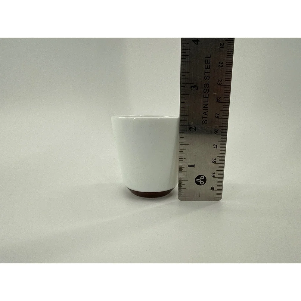 Nespresso Espresso Cups Set of 2 Unisex White Andree Putman Porcelain Coffee Set